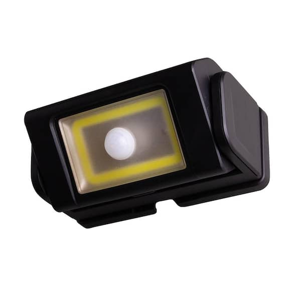 Westek Integrated LED Black Motion-Sensing Compact Standard Light