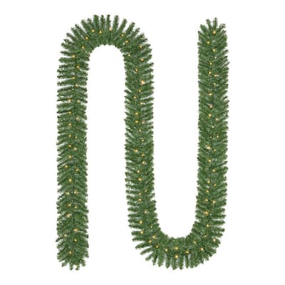 18 ft Prelit Kingston Garland