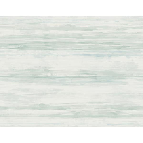 A-Street Prints Sandhurst Seafoam Abstract Stripe Paper Strippable Roll (Covers 60.8 sq. ft.)