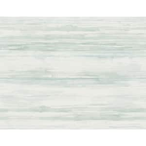 Sandhurst Seafoam Abstract Stripe Seafoam Wallpaper Sample