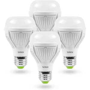 100-Watt Equivalent A19 Energy Saving Non-Dimmable LED Light Bulb 5000K Daylight (4-Pack)