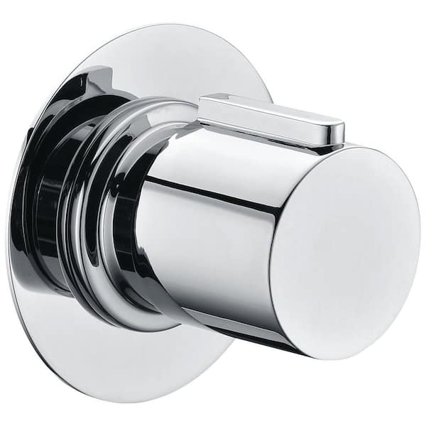 ALFI BRAND Single-Handle Shower Diverter with Sleek Modern Design in Polished Chrome