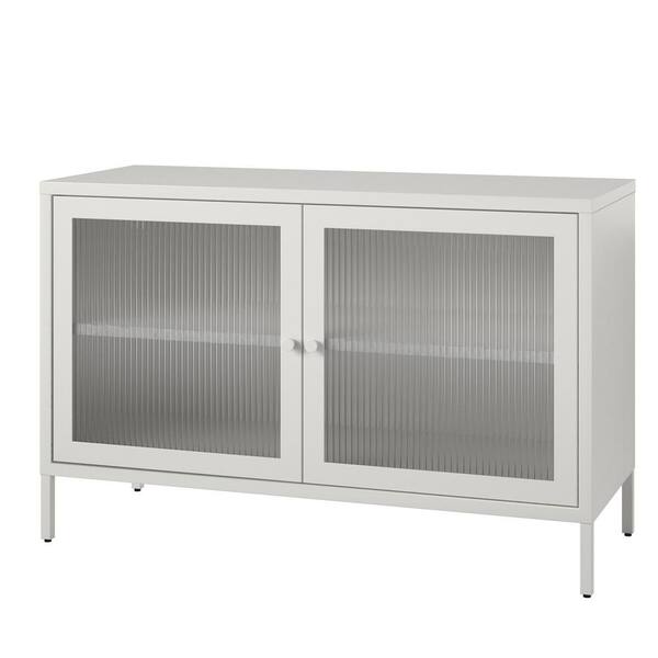 Ameriwood Home Ashbury Heights 39.37-in W x 25.2-in H Steel White Freestanding Utility Storage Cabinet
