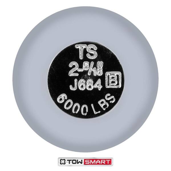 TowSmart 6,000 lb. Capacity 2-5/16 in. x 1 in. Shank Diameter x 2 in. Shank Length Chrome Hitch Ball