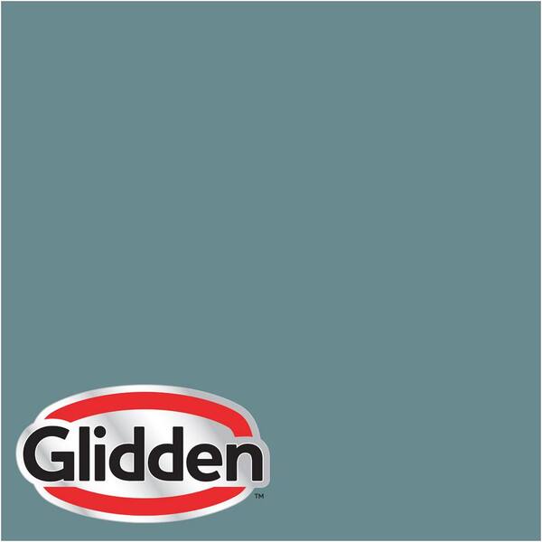 Glidden Premium 5-gal. #HDGB38 Smoked Turquoise Semi-Gloss Latex Exterior Paint