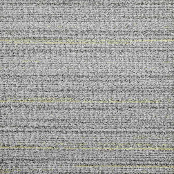 Jeedeson 4 MIL x 12 in. W x 12 in. L Gray Peel and Stick