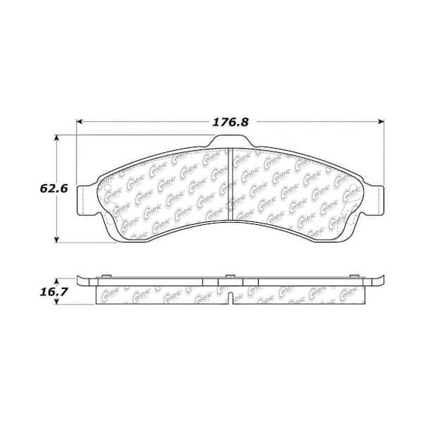 Centric Parts Disc Brake Pad Set