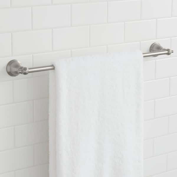 Lyndhurst 24 in. Towel Bar in Brushed Nickel