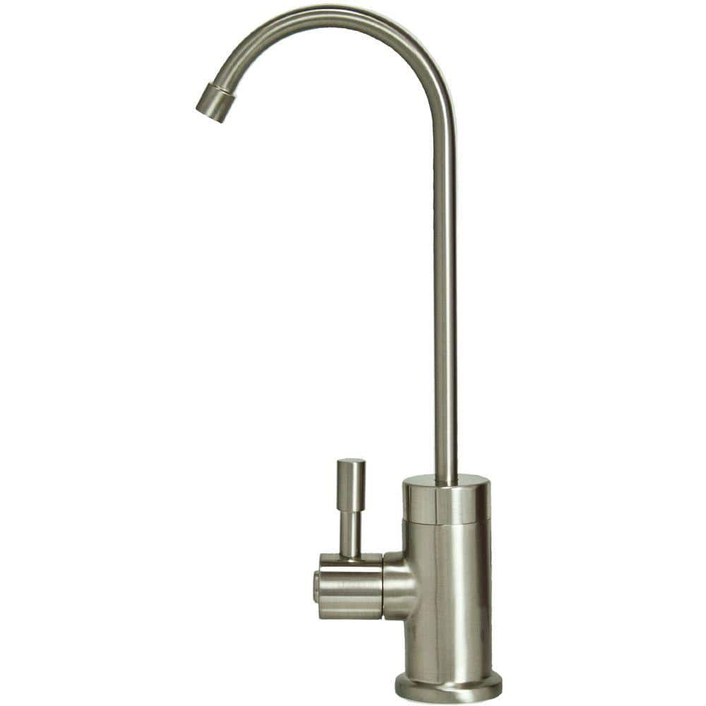 Single-Handle Standard Kitchen Faucet in Brushed Nickel I7201-BN - The Home  Depot