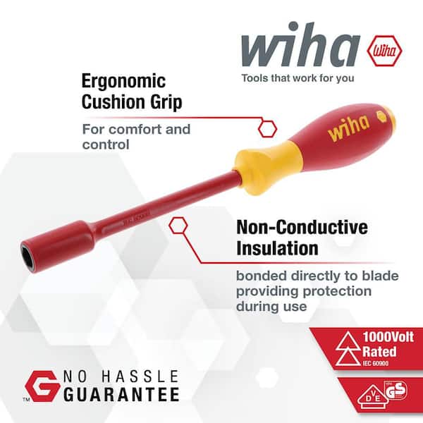 Insulated Nut Driver Set Soft Finish (7-Piece)