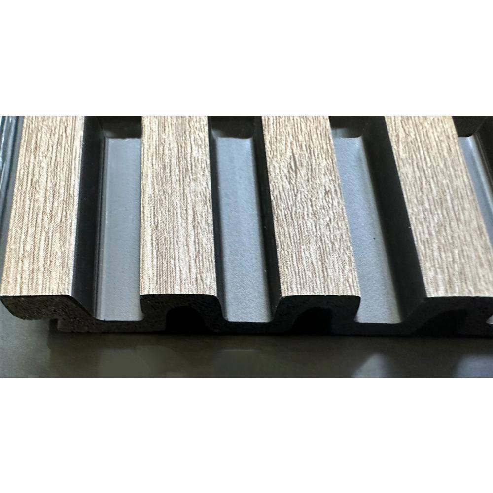 Ash 9.5" x 112" 3D Water Resistant Wood Wall Panels