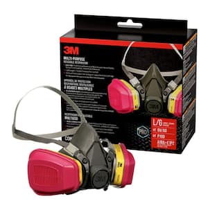 Drop Down Feature Large Professional Multi-Purpose Respirator (Case of 4)