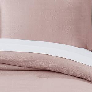 Antimicrobial Seersucker Microfiber Comforter Set