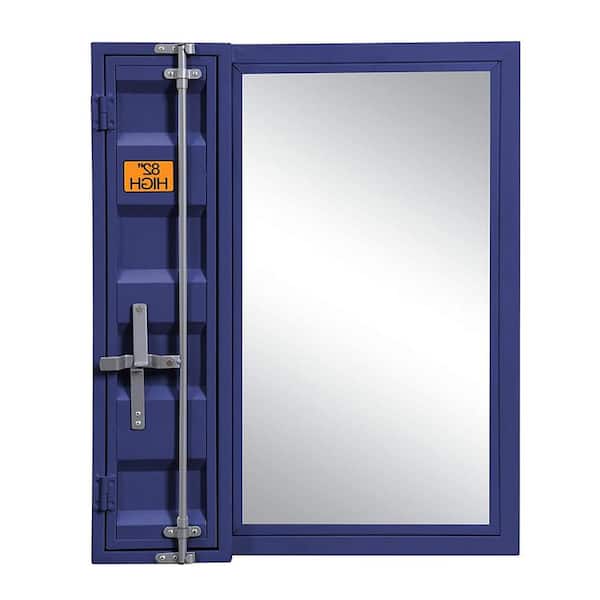 Acme Furniture 32 in X 26 in Contemporary Rectangle Framed Accent Mirror