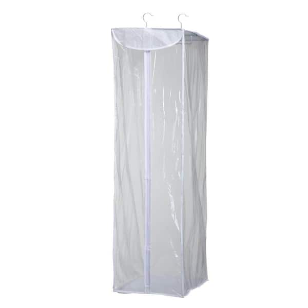 Hanging Clothes Bag Garment Bag Organizer Storage With Clear Pvc Windows  Garment Rack Cover Dust-proof Clothes Cover For Suit Coats Jackets Dress  Clos