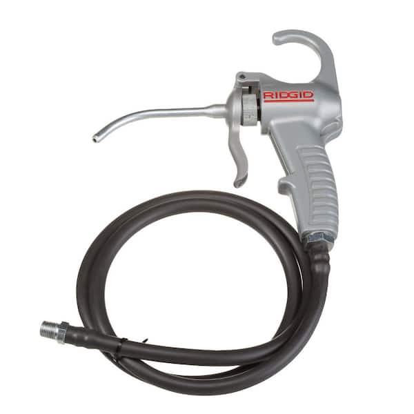 Model #4 Hand-Operated All-Weather Pipe Threading Oiler Gun with 54 in. Hose and Fittings