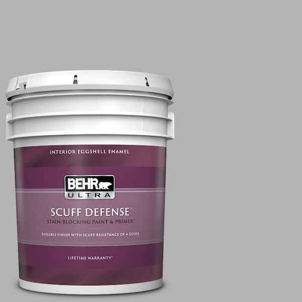 Behr Ultra 5 Gal 770e 3 Pewter Mug Extra Durable Eggshell Enamel Interior Paint Primer 275005 - Pewter Paint Color Home Depot