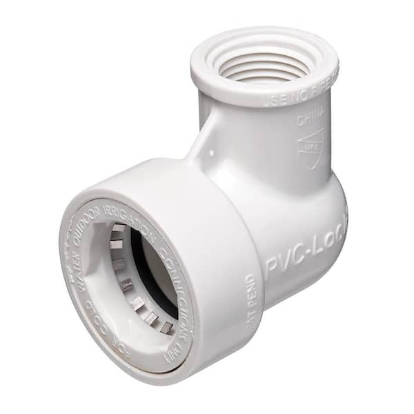 Orbit 3/4 in. x 1/2 in. Blu-Lock FPT 90-Degree Elbow