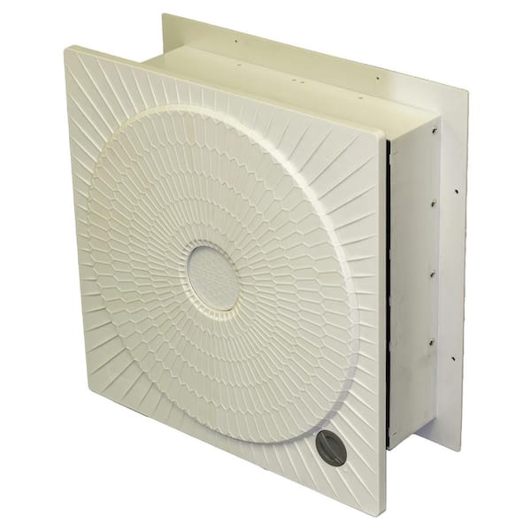 Hessaire 2160 CFM Shutter Exhaust Fan Ceiling Mounted, 12 in. Propeller