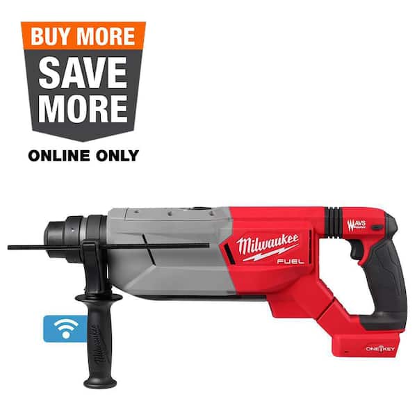 M18 FUEL ONE-KEY 18V Lithium-Ion Brushless Cordless 1-1/4 in. SDS-Plus D-Handle Rotary Hammer (Tool-Only)