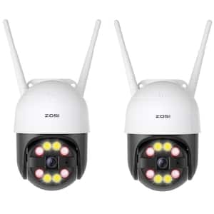 Smart 3MP 2K Outdoor Security Camera, 365-Degree Pan/Tilt Wireless Surveillance Camera, Human Detection, 2-Way Audio