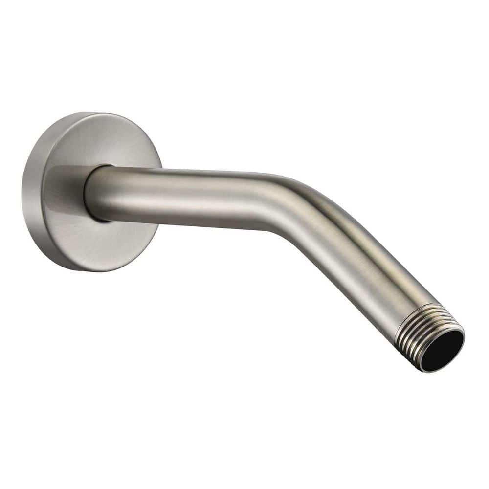 7.52 in. Anti-leakage Ceiling Wall Mounted Solid Brass Shower Arm and Flange Replacement in Brushed Nickel price history on PriceWatchPro