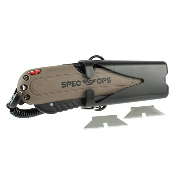 Safety Box Cutter With Hook, 7-Inch Fixed Blade - Bunzl Processor Division