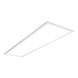White 1'x4' Integrated LED Commercial Grade Recessed Flat Panel 4521 Lumens (5000K) 39W