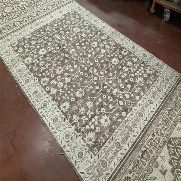 Nabela Noor Home Asha Oatmeal Traditional Area Rug, 1 ft. 10 in. x 2 ft. 11 in.