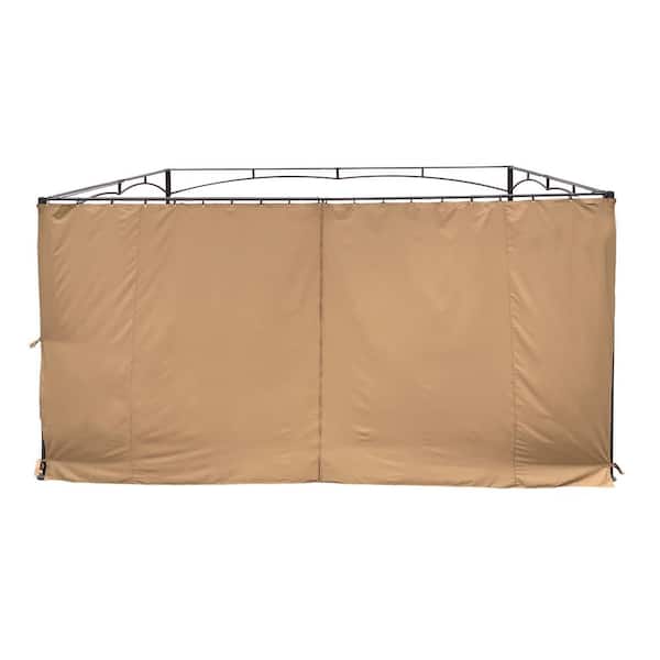 APEX GARDEN 14 ft., 168 in. W x 85 in. H Universal 14 ft. Privacy Panel Curtain/Side Wall Sunshade (1-Side Only)