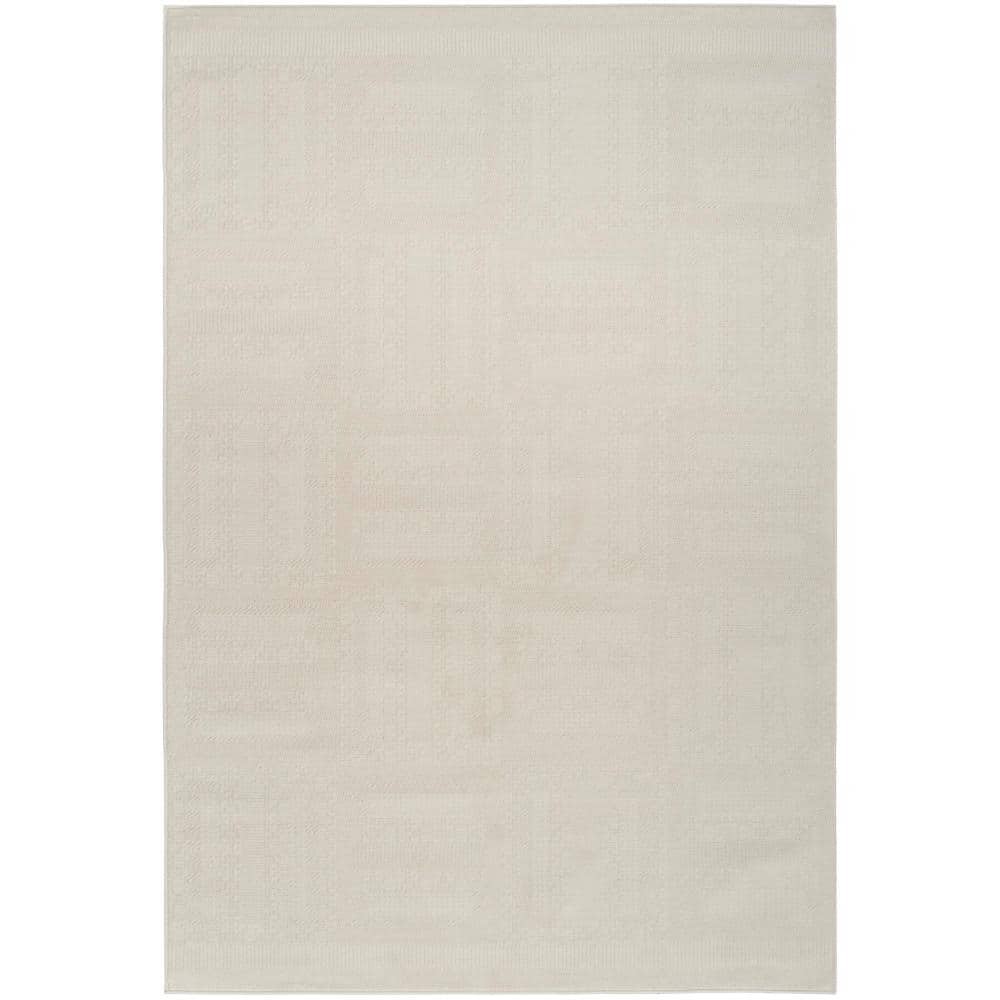 Nordic Ivory 4 ft. x 6 ft. All-over design Contemporary Area Rug price history on PriceWatchPro