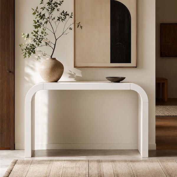 CHRISTOPHER KNIGHT HOME Mirod Modern Minimalist 52 in. White