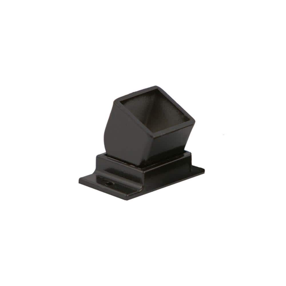 Black Aluminum Fence Adjustable Wall Mount price history on PriceWatchPro
