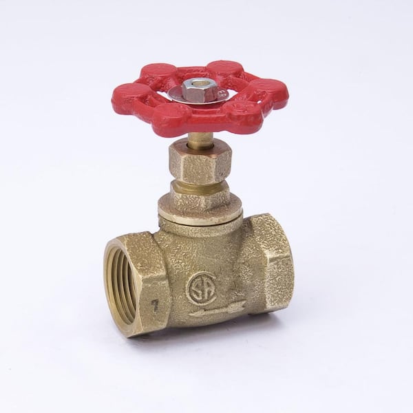 ProLine Series 1/2-in FIP Brass Multi-Turn Stop Valve Lead-Free