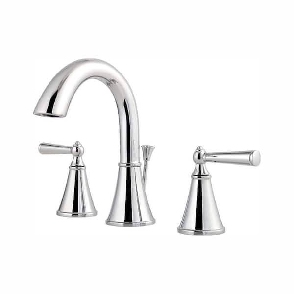 Pfister Saxton 8 in. Widespread 2-Handle Bathroom Faucet in Polished Chrome