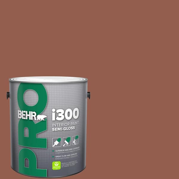 BEHR PRO 1 gal. #200F-6 Sequoia Grove Semi-Gloss Interior Paint