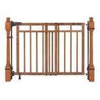 33 in. Banister and Stair Gate with Dual Installation Kit