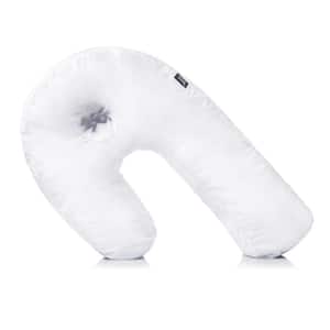 Wrap Around Hypoallergenic Side Sleeper Pillow with Unique Ear Pocket for Back, Neck and Shoulder Pain Relief