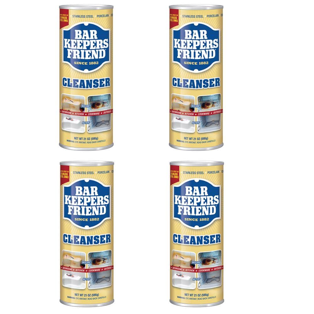 Bar Keepers Friend Powdered Cleanser 12-Ounces (1-Pack) (Packaging May  Vary)
