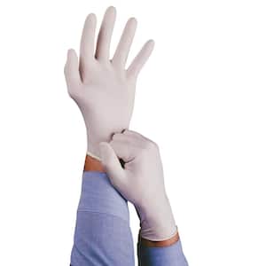 Disposable Latex Gloves, Large (100-Count)