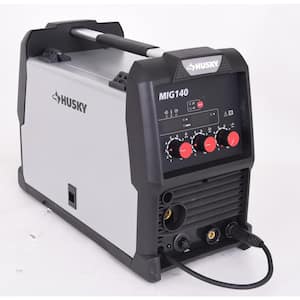 Single Phase 140 Amp 120-Volt AC Gas MIG Wire Feed Welder with Gas Regulator