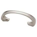 Sweepy 3 in. (76mm) Center-to-Center Satin Nickel Drawer Pull