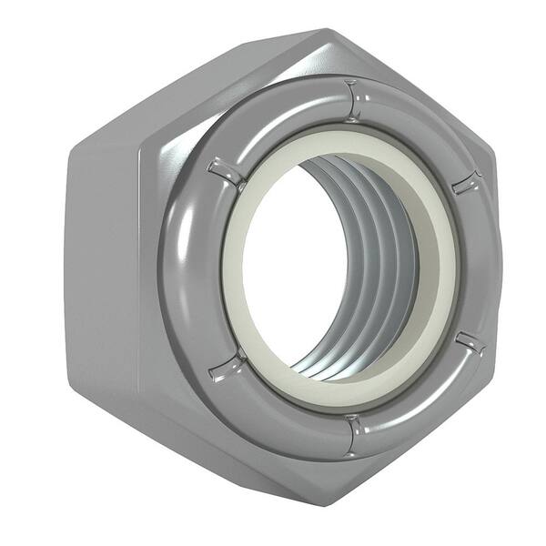 Zinc Plated Nyloc Lock Nuts – UNC #10-24 To 1/2 – Nylon Insert – FranksFasteners