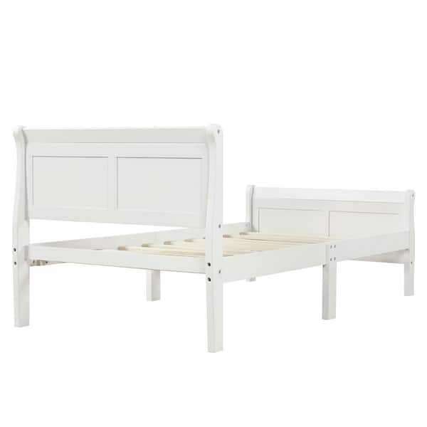 Headboard Footboard Wood Slat Support, Ikea Twin Bed Frame With Mattress