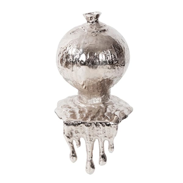 Marley Forrest Nickel Molten Aluminum Vase
