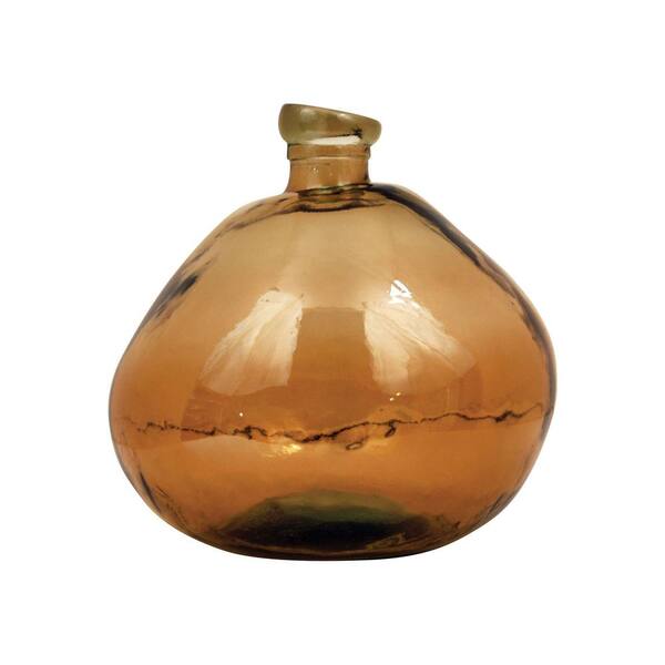 Titan Lighting Caldas 13 in. x 13 in. Sand Glass Decorative Bottle