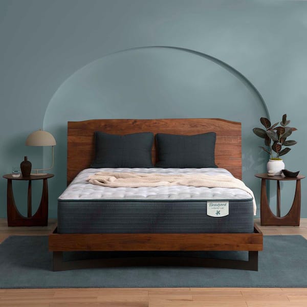 Beautyrest Harmony Lux Anchor Island Twin Firm 12.5 in. Standard Profile Mattress Set