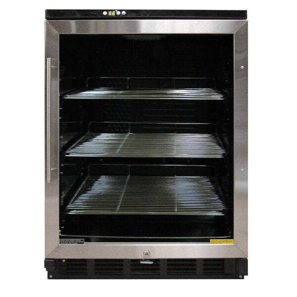 Vinotemp VT-58 Beverage Cooler in Black/Stainless-DISCONTINUED