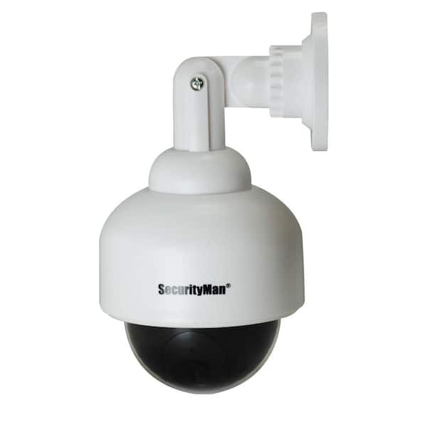 SecurityMan Indoor/Outdoor Dummy Speed Dome Camera with LED