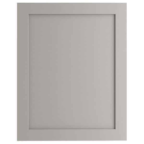 Hampton Bay Gray 23.75 x 30 x 0.63 in. Decorative Base End Panel